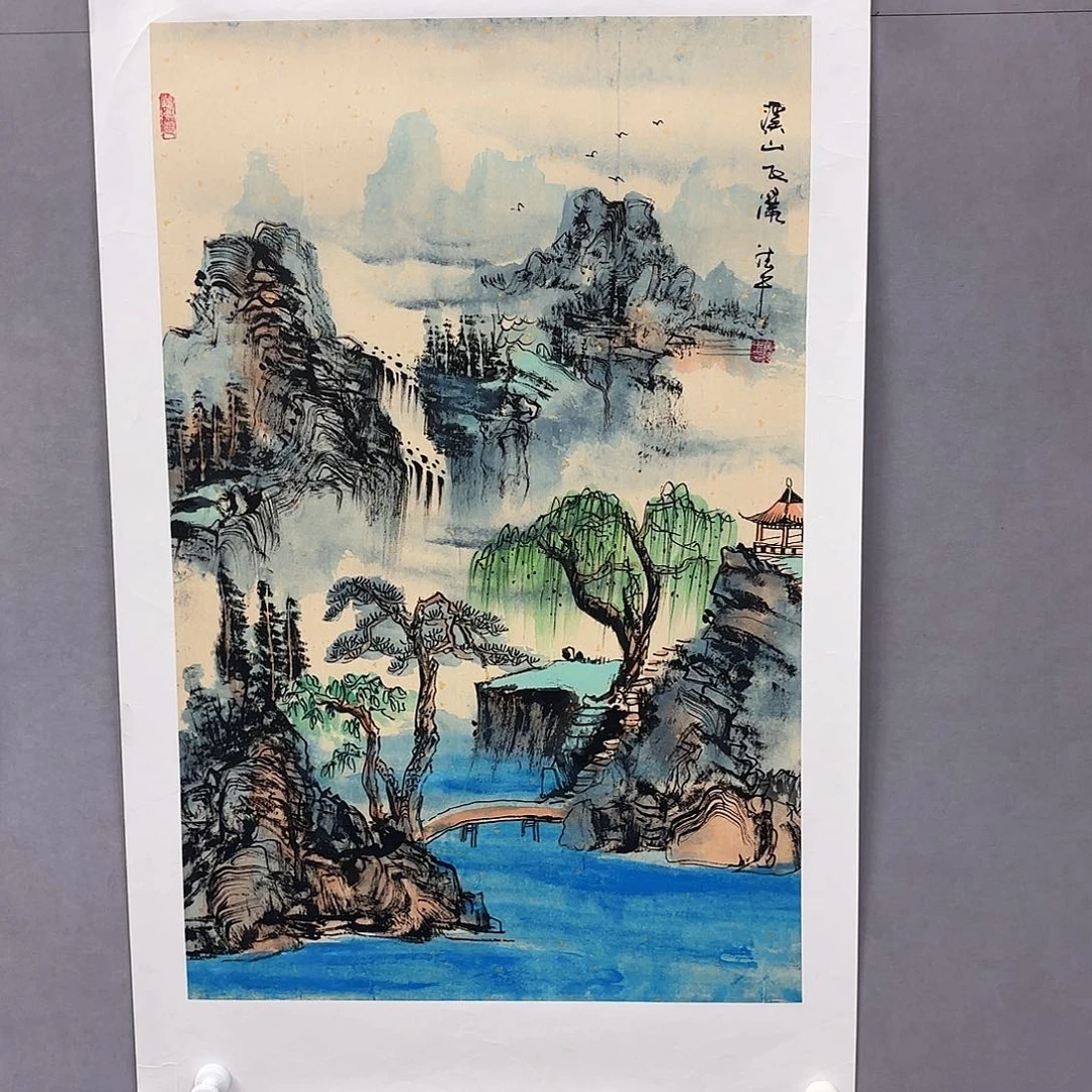 国画亲笔手绘原创