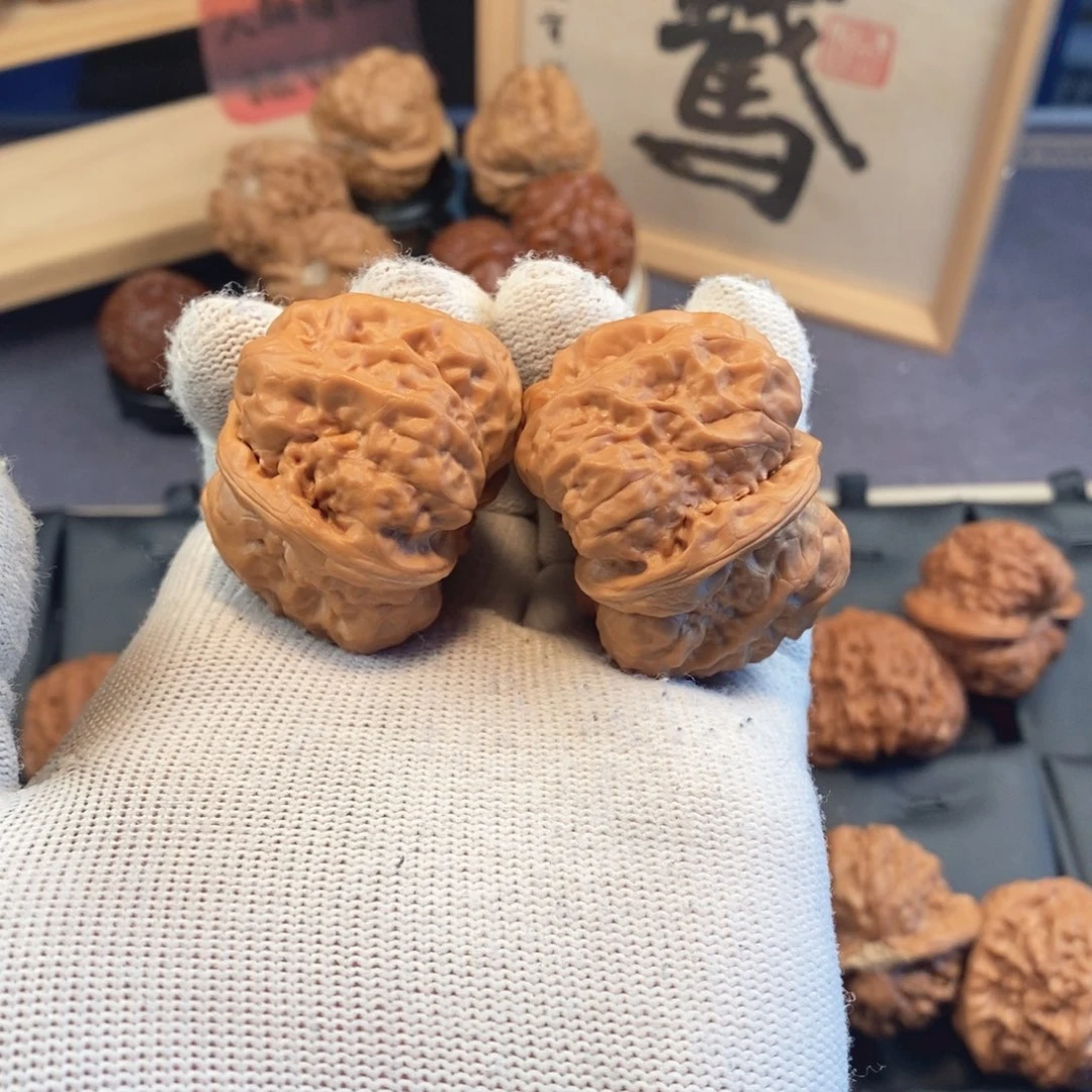 文玩核桃把件福利款39尺怀柔蛤蟆头