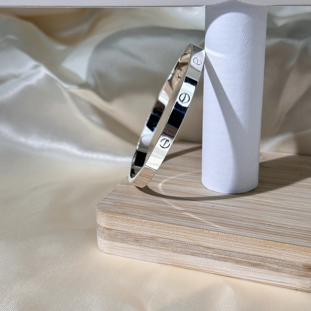 足银手镯 29号 卡家卡扣款实心足银手镯