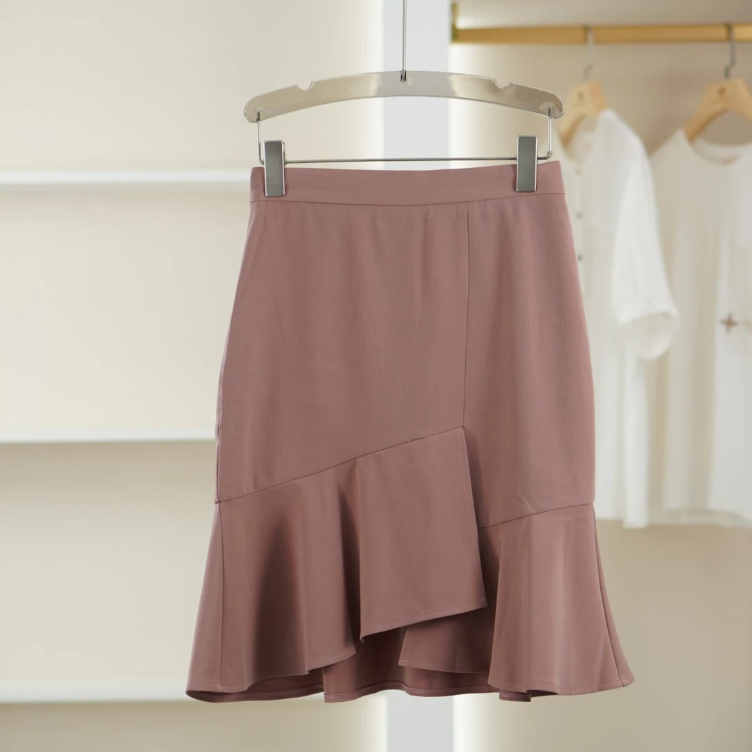 麦迪尚品【韩】50406182 夏季薄款包臀鱼尾裙品牌撤柜 C1组