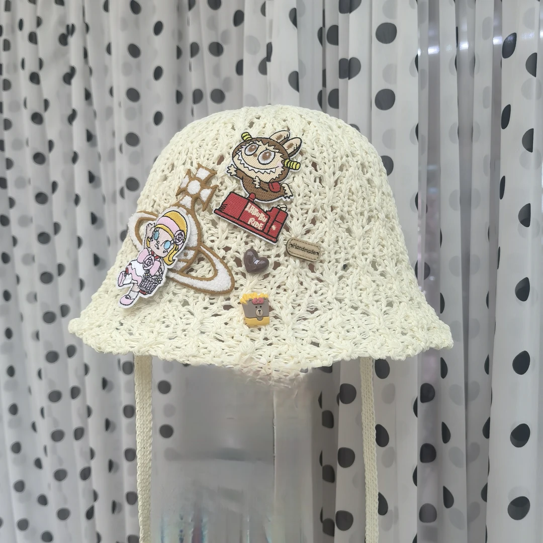 KK072卡通茉莉星球编织帽子