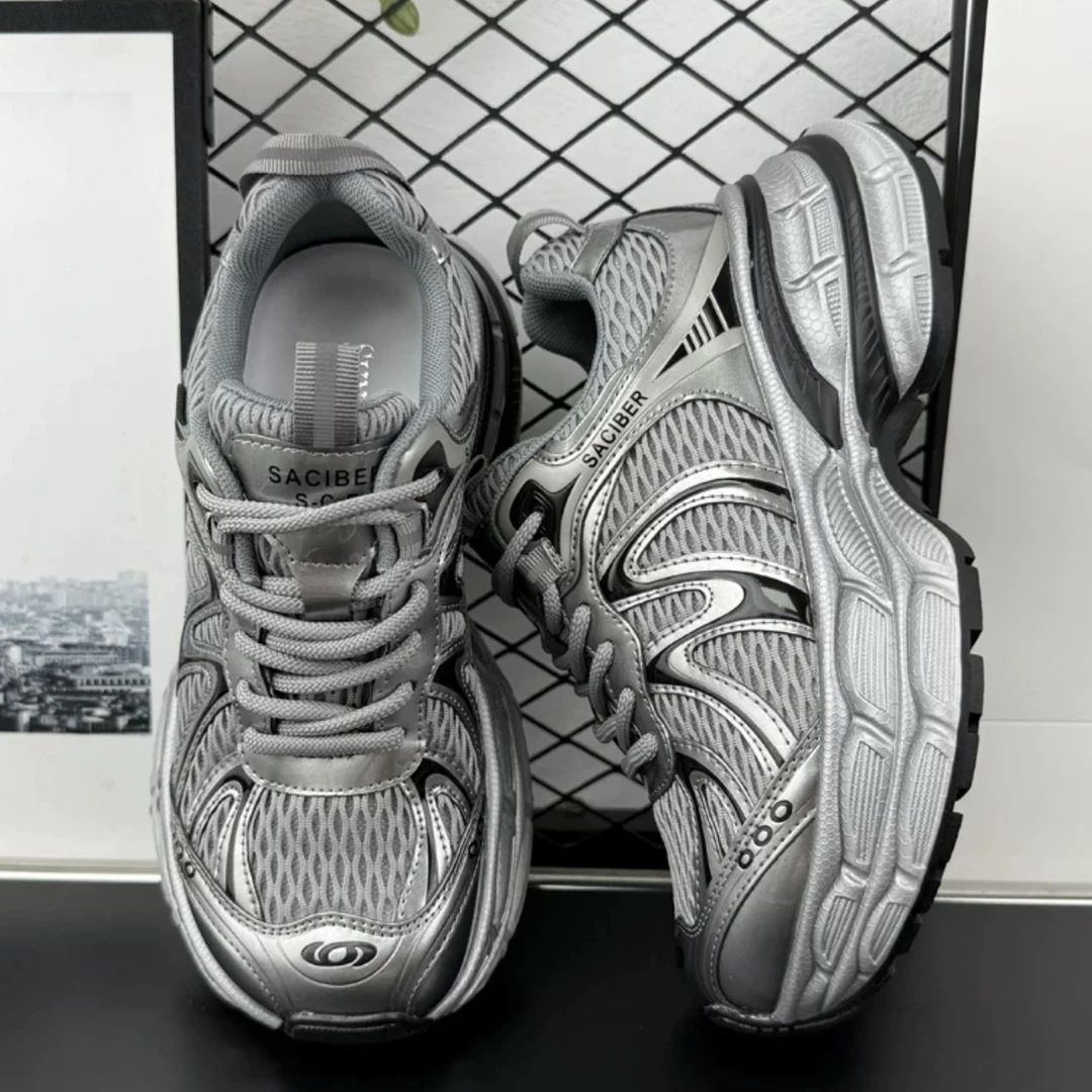 NZ133-081女士秋季新款增高百搭休闲老爹鞋丹姐推荐