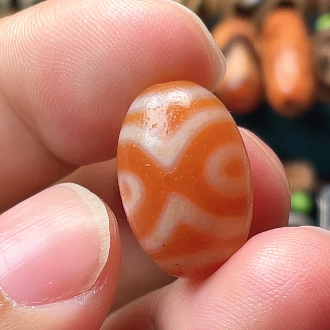 玛瑙/玉髓未镶嵌颈饰熊猫三