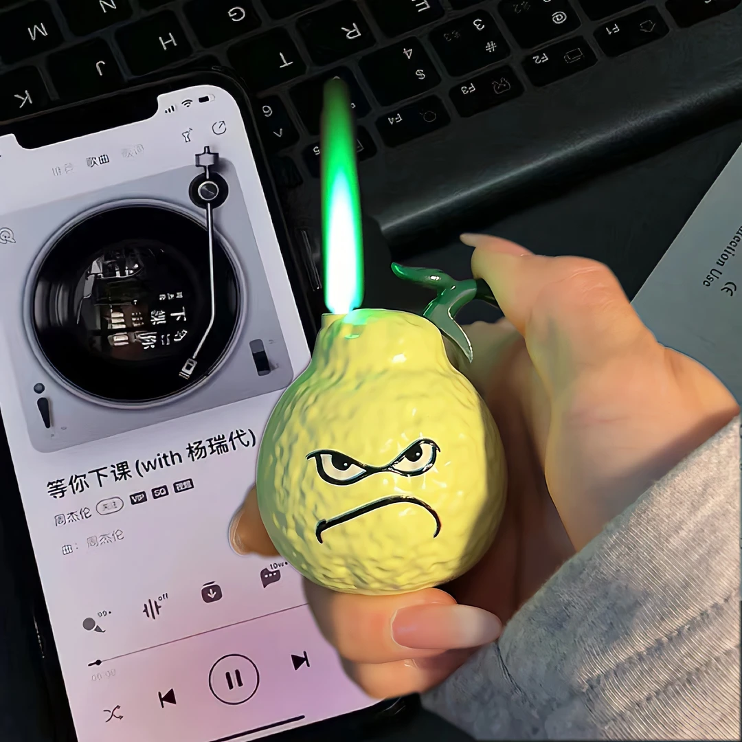 搞怪窝瓜防风打火机稀奇古怪的生日礼物送女生送闺蜜送男朋友奇特