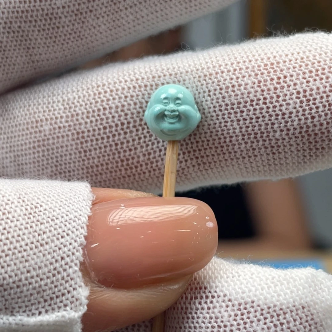 未镶嵌绿松石挂件