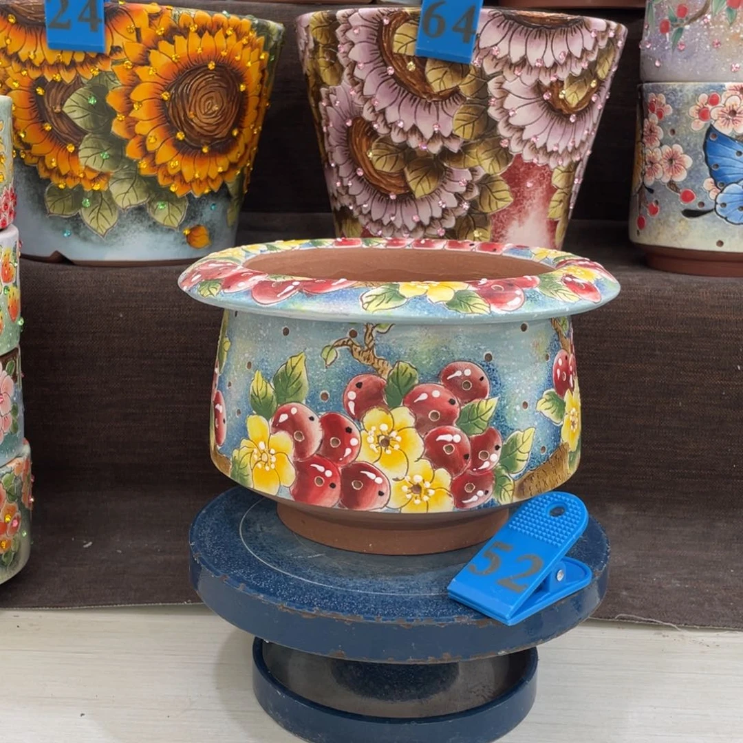 多肉花盆蘑菇花盆微瑕