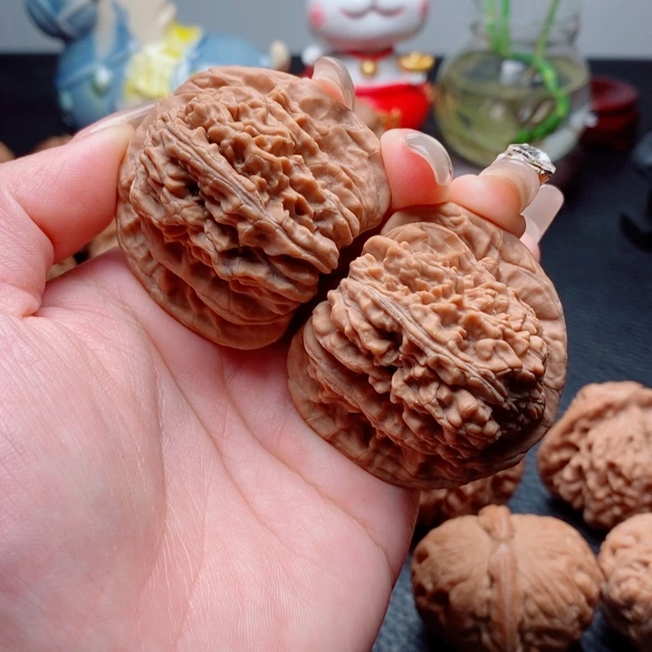 把件文玩核桃四座楼46