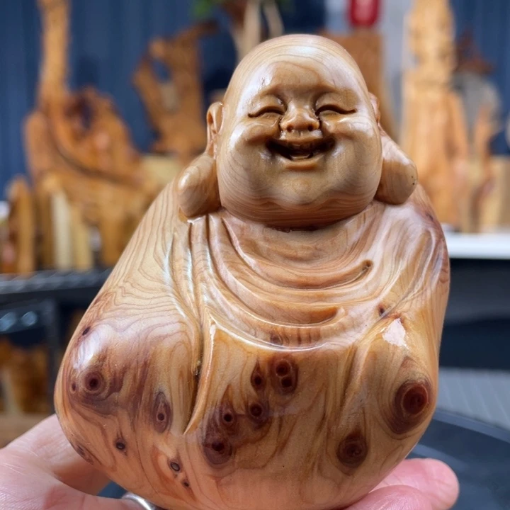柏木（崖柏）手把件