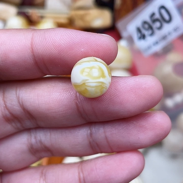 蜜蜡未镶嵌珠宝奇石粉12.3