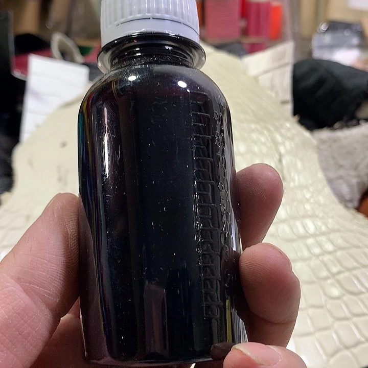 皮革黑色边油100毫升
