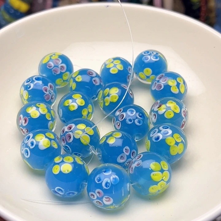 颈饰琉璃千花琉璃5米一颗