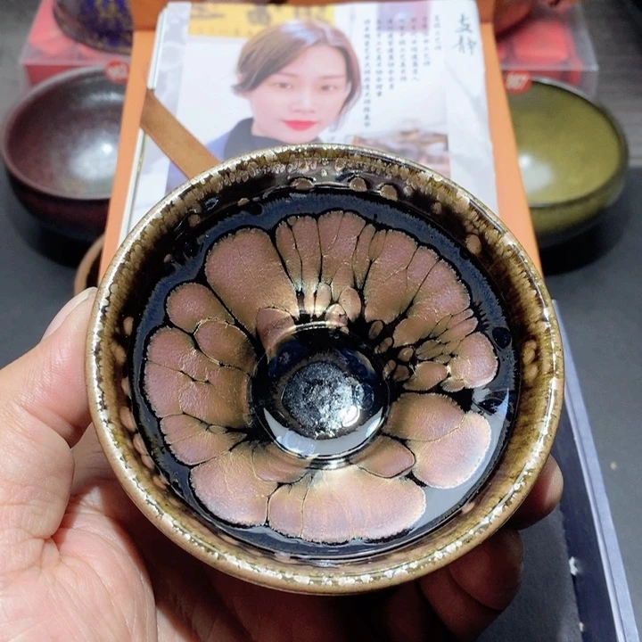 茶盏建盏主人杯茶壶盖碗品茗杯