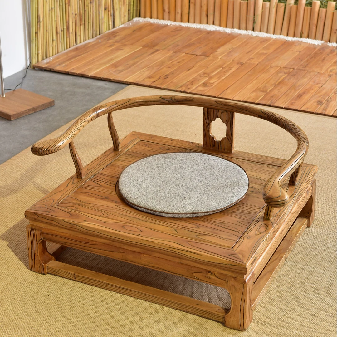 老梁故事老梁故事老榆木坐下家用简约禅椅榫卯技艺新中式椅子复古