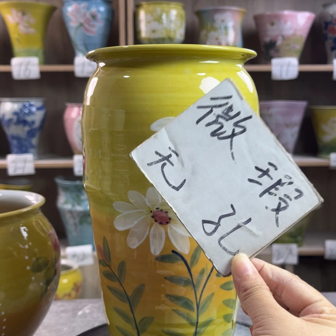 景德镇陶瓷花盆花盆
