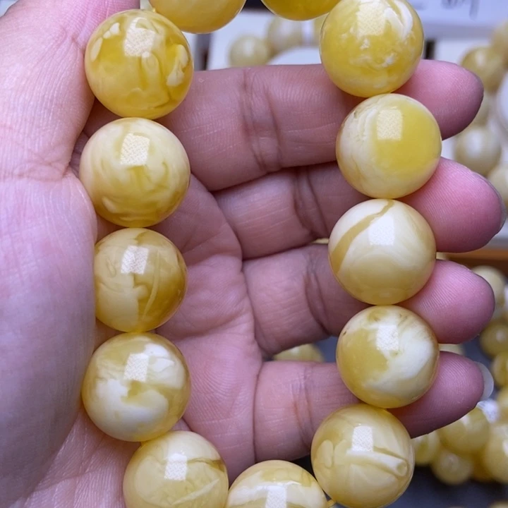 未镶嵌琥珀裸石蜜蜡23