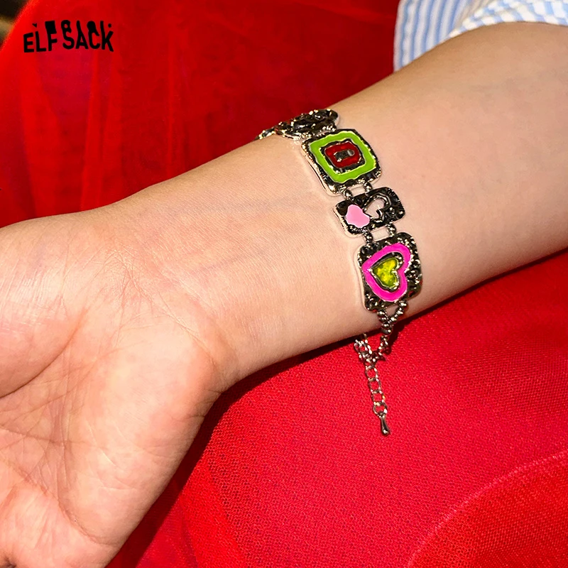 【生活周边系列】妖精的口袋复古美式多巴胺手链千禧风重工25248116