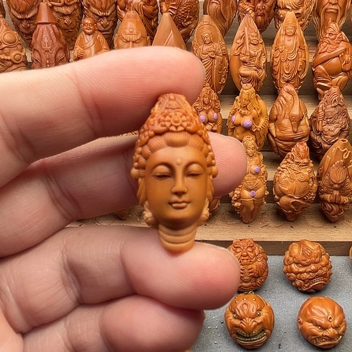 吊坠橄榄核19观音