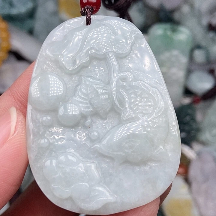 颈饰未镶嵌翡翠翡翠