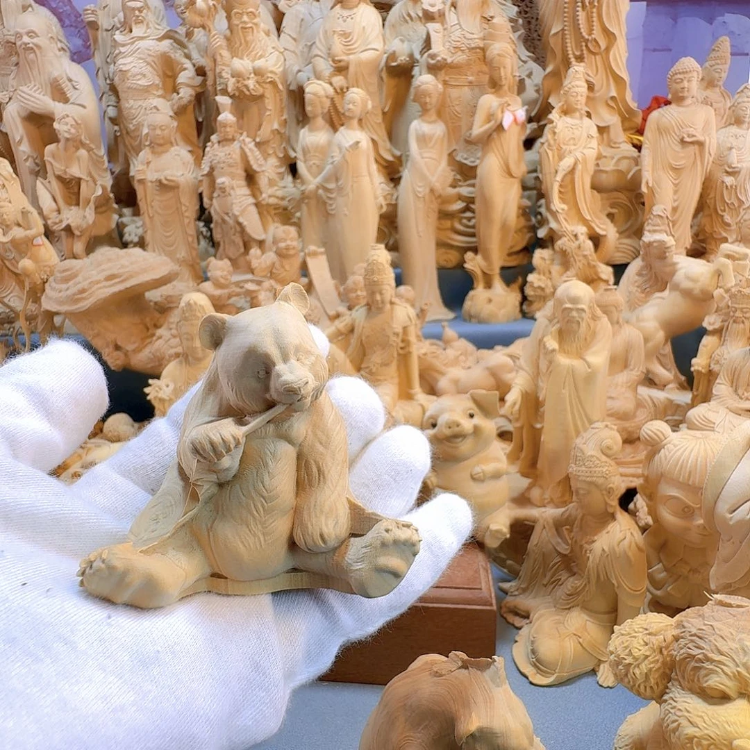 黄杨木鬼*小叶黄杨木熊猫