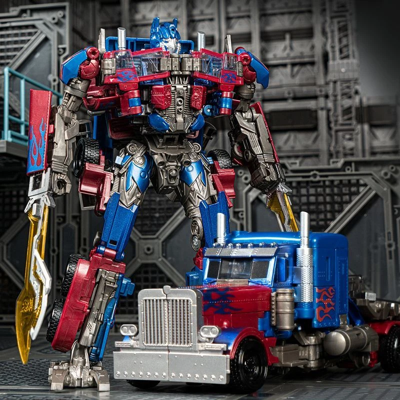 擎天柱变形金刚玩具大黄蜂儿童汽车机器人机甲手办男孩礼物