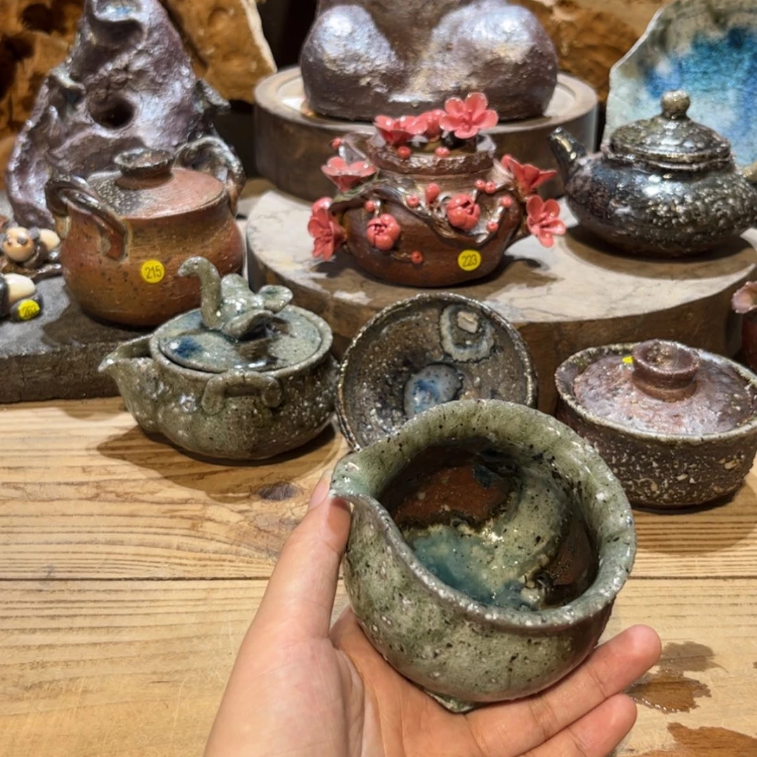 【闪购商品】柴烧茶具手工茶杯