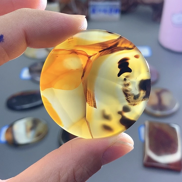 未镶嵌颈饰玛瑙/玉髓