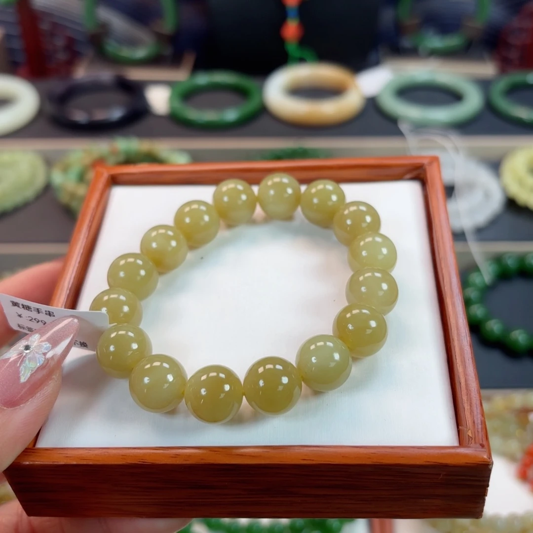 和田玉手链未镶嵌