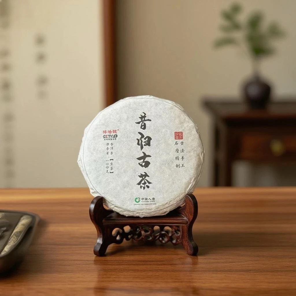 普洱茶古树生茶昔归古树严选古树原料好茶HT