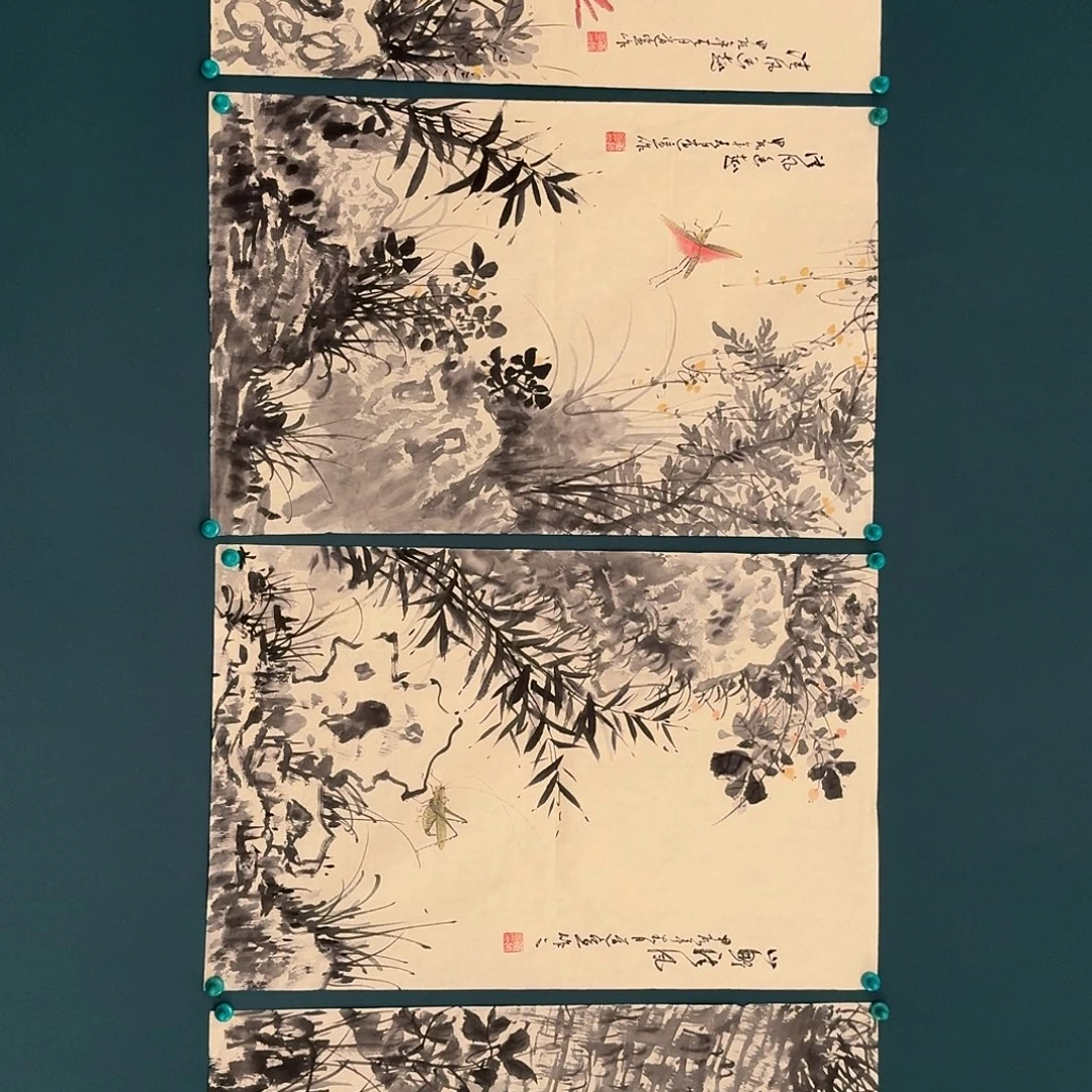 国画董老师的作品