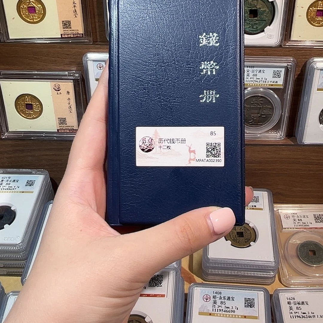 铜洛神 历代钱币册 福利