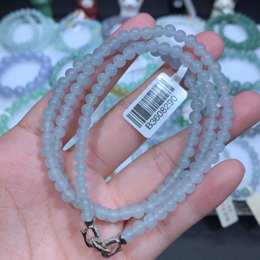 翡翠未镶嵌手串天然