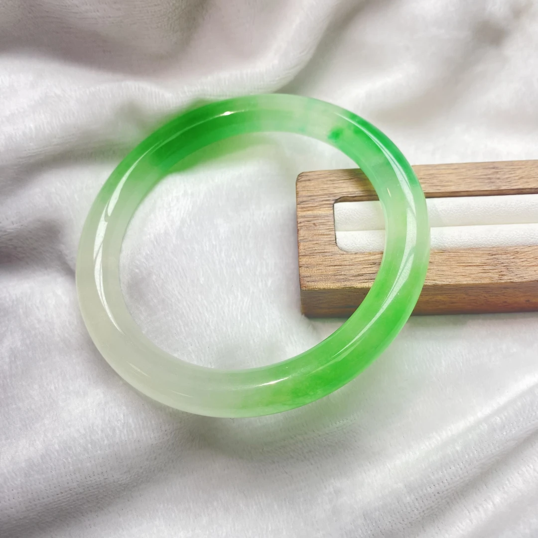 高端飘花手镯飘花不同随机发找客服备注圈口