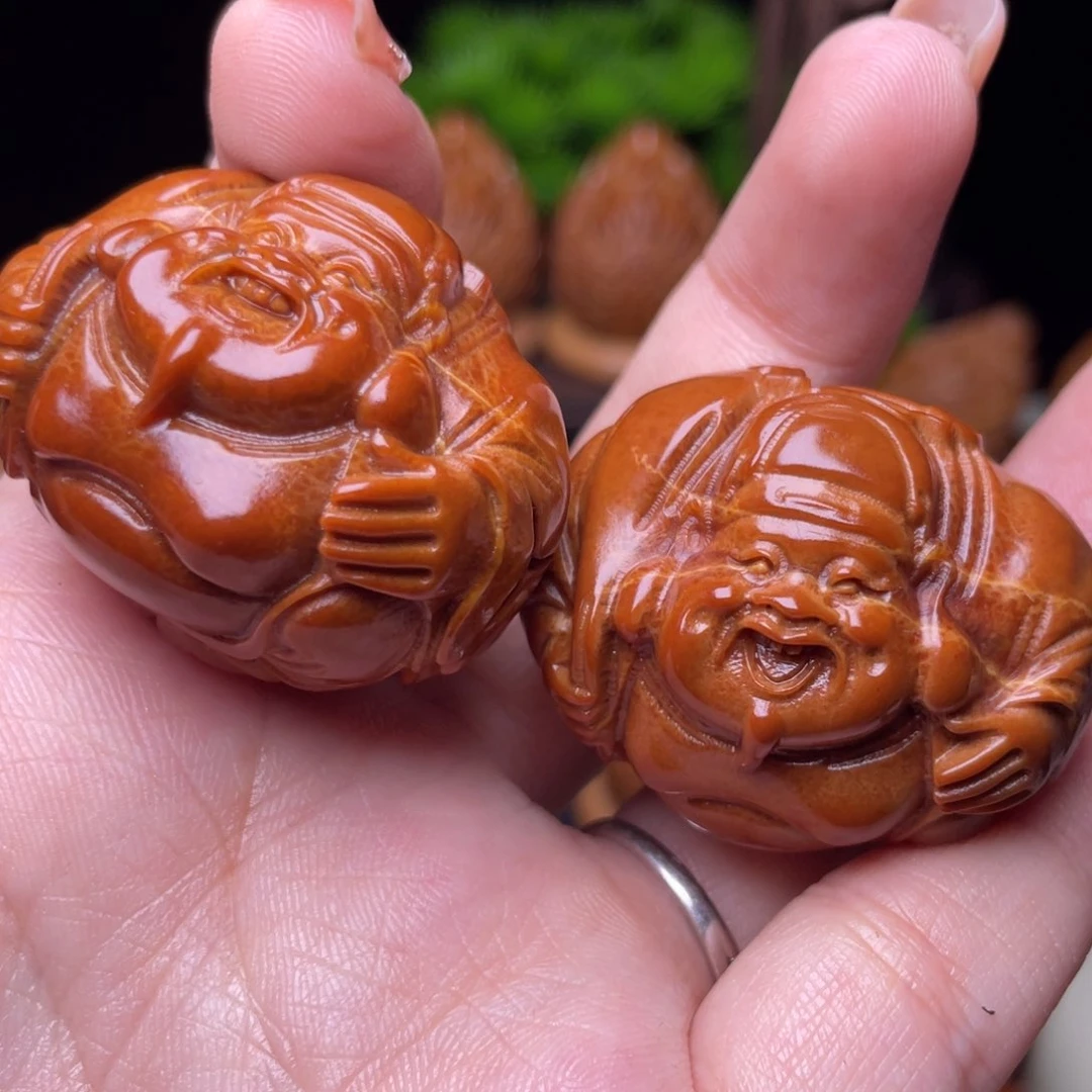 吊坠橄榄核横财手球