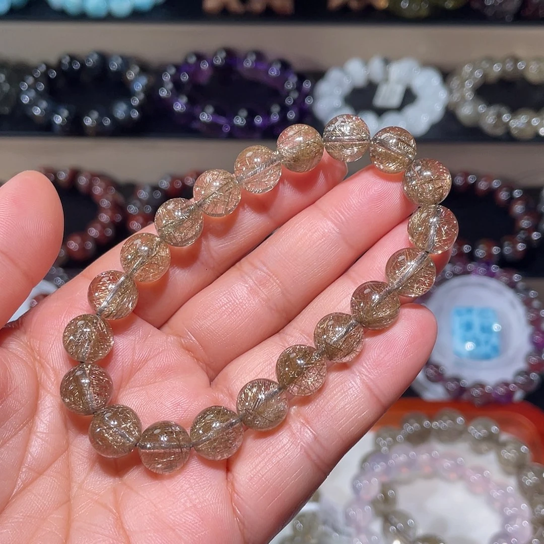 水晶未镶嵌手链发晶手链