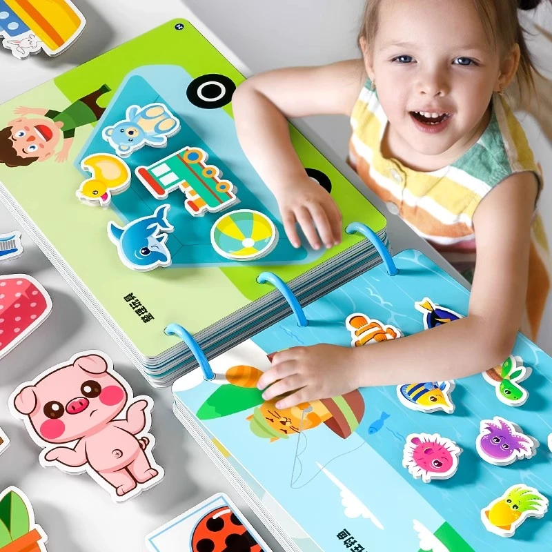 安静手撕布书早教魔术贴婴儿撕撕书6个月宝宝启蒙儿童生日礼物3