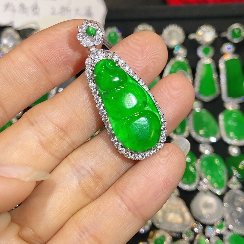 【闪购商品】翡翠未镶嵌颈饰天然翡翠