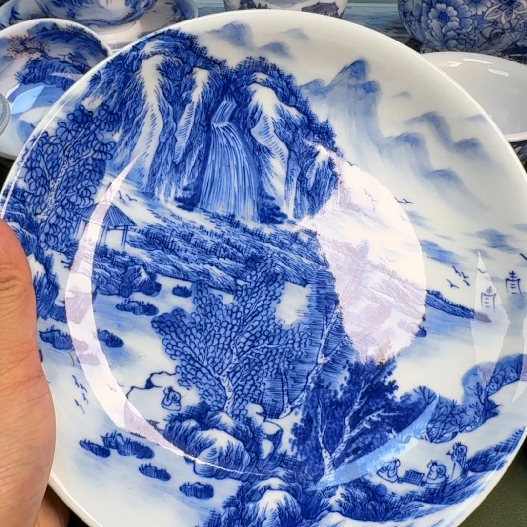 景德镇纯手绘茶具圆圆213