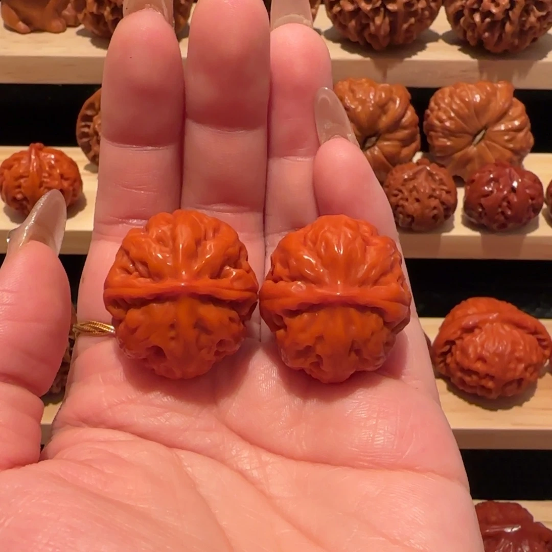 吊坠文玩核桃玉化粗筋南瓜30精品2949