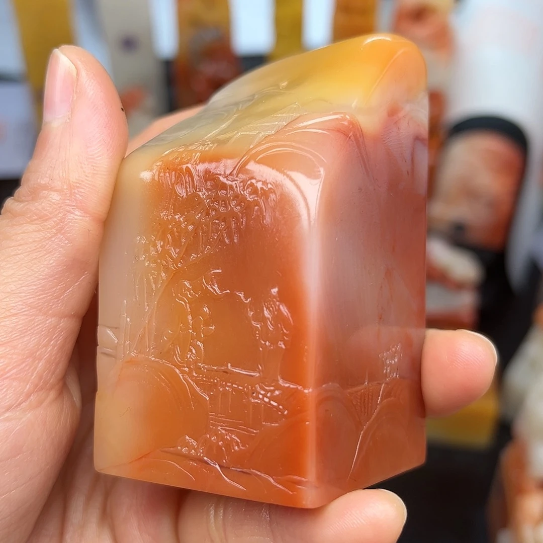 昌化石印石这种天气出门玩一定