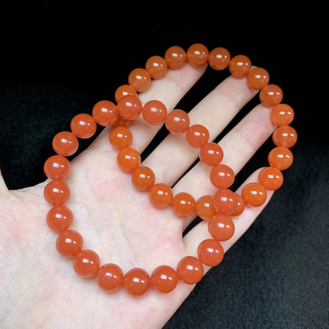 【云上叙】南红玛瑙手串-多样性发一件-9mm V81227-6（东哥）