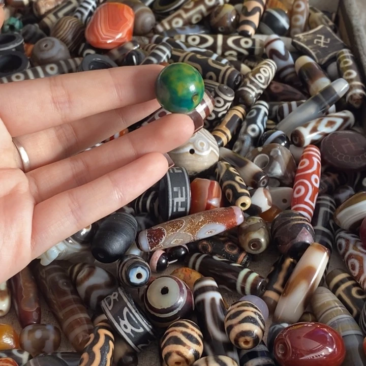 玛瑙/玉髓颈饰足银镀金镶嵌120