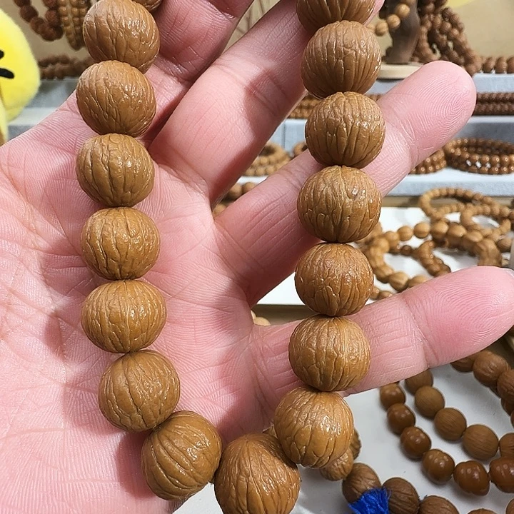 手串猴头核桃原皮原色猴头手串手持