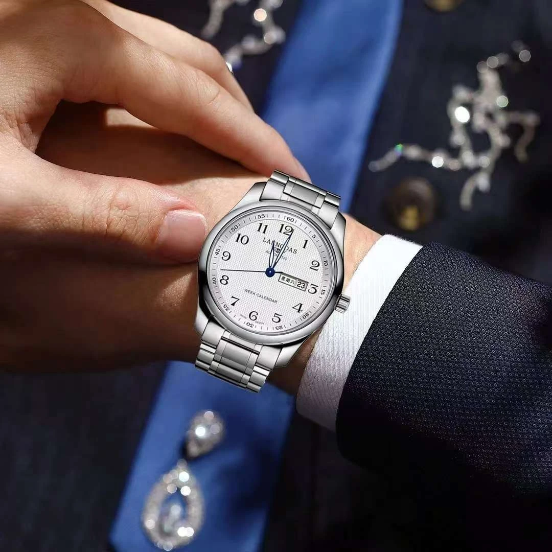 【三年只换不修五年质保】经典百年名匠系列高奢男士全盘夜光J