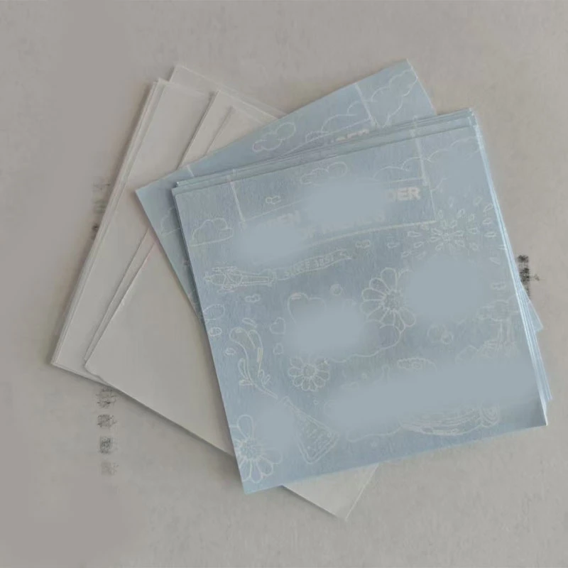 9新  蓝色便签纸瑕疵直播为准不备注随机发偏远18米包