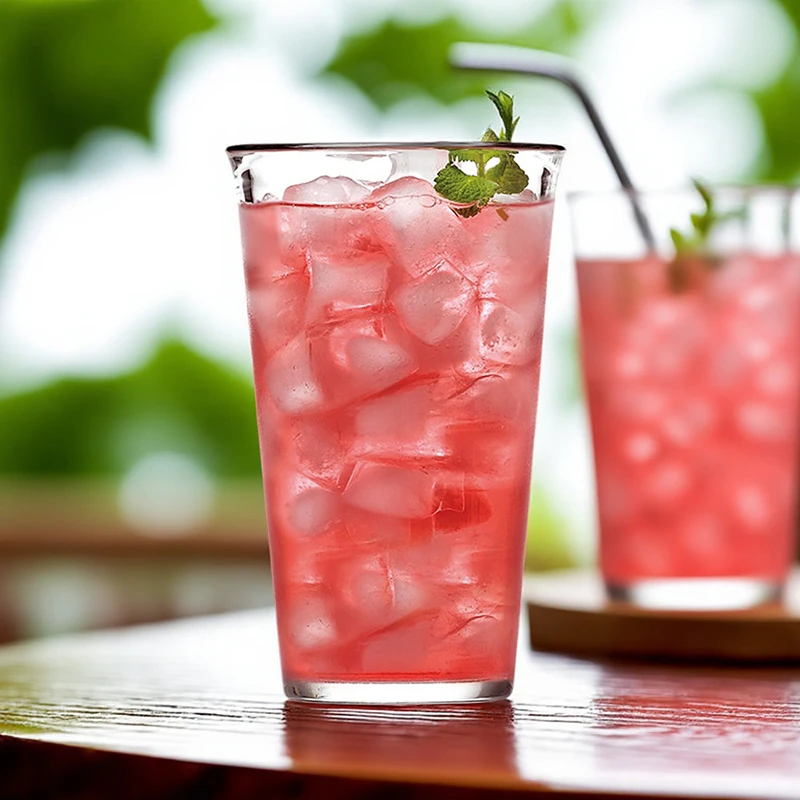 Glasslock进口玻璃水杯咖啡杯泡茶牛奶办公室家用喝水杯子