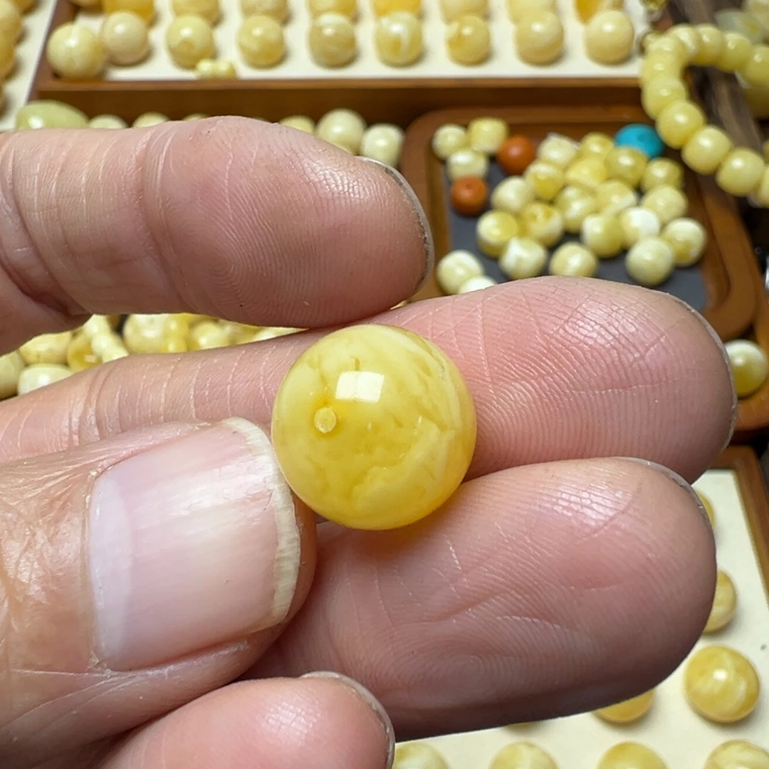 C****蜜蜡未镶嵌裸石琥珀蜜蜡