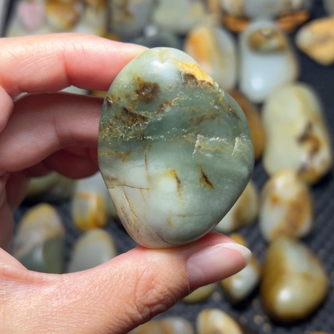 和田玉未镶嵌挂件1