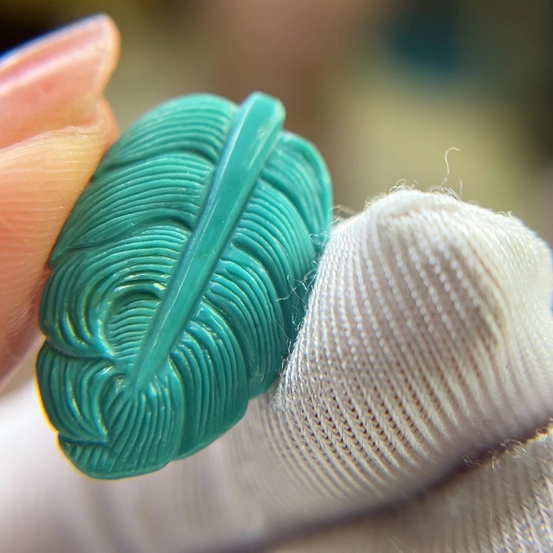 绿松石未镶嵌珠宝奇石24长