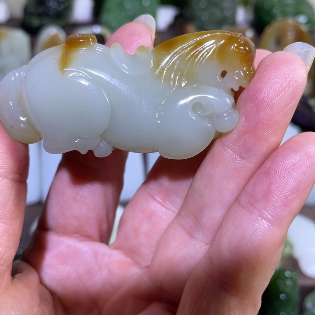 和田玉（糖玉）未镶嵌挂件