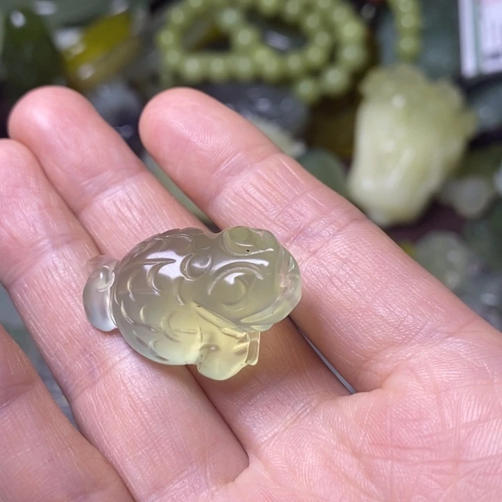 岫玉天然岫玉挂件未镶嵌